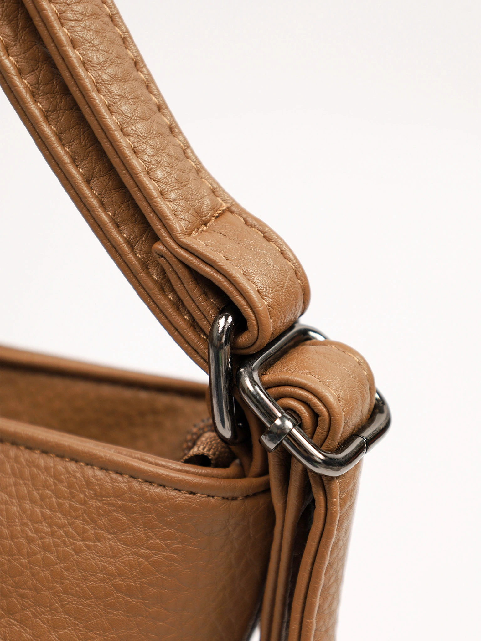 Сумка-шоппер  с регулируемыми ручками и декоративными пуллерами в ассортименте